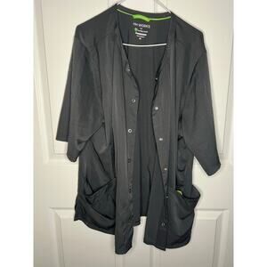 Healing Hands scrub jacket 3x